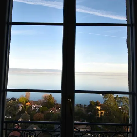 Avec Vue 180 Sur Le Leman Thonon-les-Bains