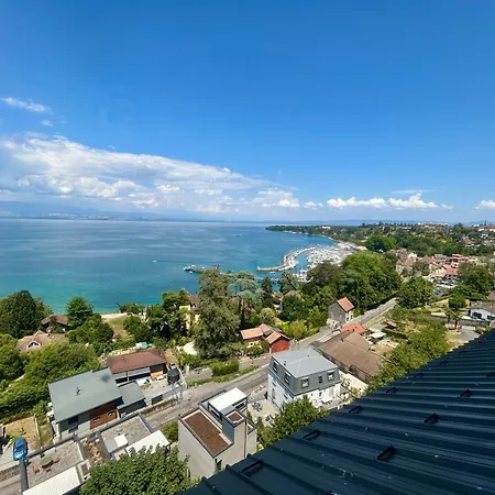 Chez Emilie, Vue A 180 Sur Le Leman Apartment Thonon-les-Bains
